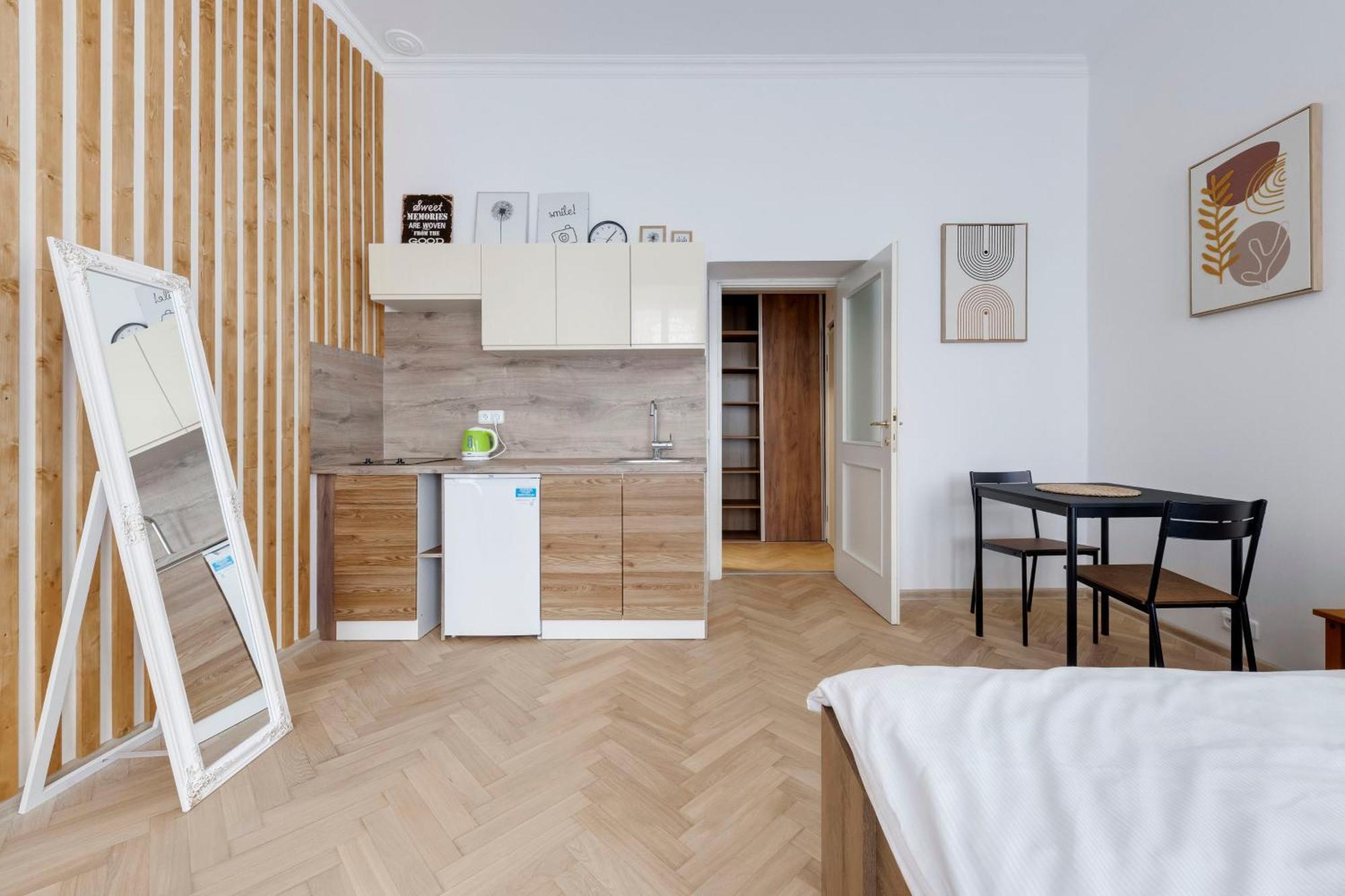 Vita Nejedleho Apartments Prag Exterior foto