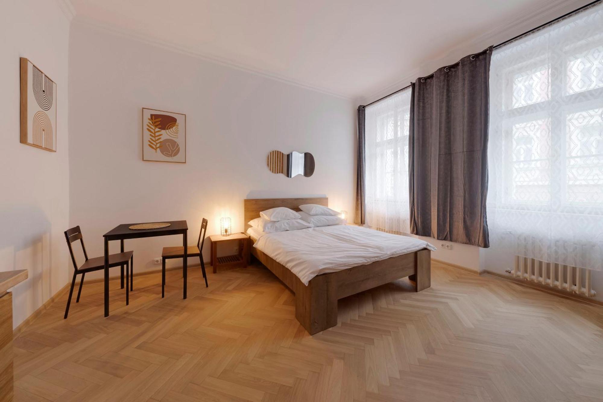 Vita Nejedleho Apartments Prag Exterior foto